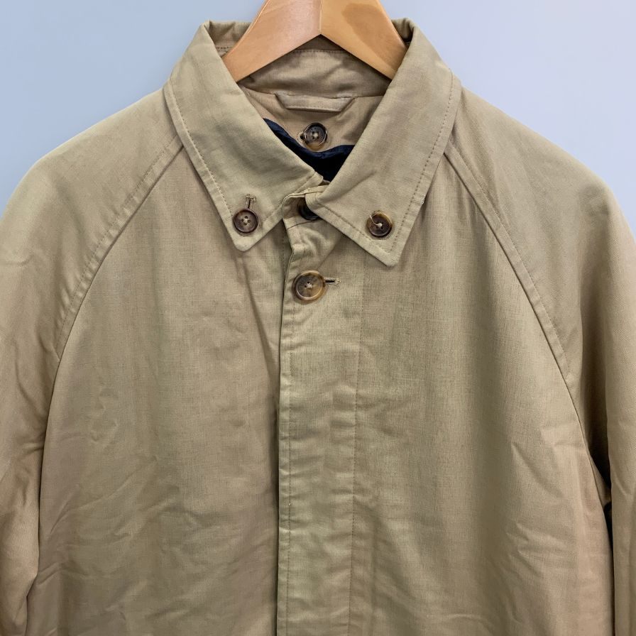 中古◆ブルックスブラザーズ ハーフコート ライナー付き ベージュ メンズ サイズM Brooks Brothers 【AFA9】