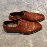 クロケット&ジョーンズ レザーシューズ アルバニー アデレード カーフ ブラウン メンズ サイズUK6D Crockett&Jones ビジネスシューズ 約24.5cm【LA】【中古】