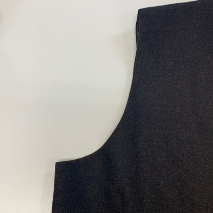極美品◆ユニバーサルランゲージ ベスト ダブル カノニコ サイズ46 ブラウン系 メンズ VITALE BARBERIS CANONICO UNIVERSAL LANGUAGE 【AFB12】