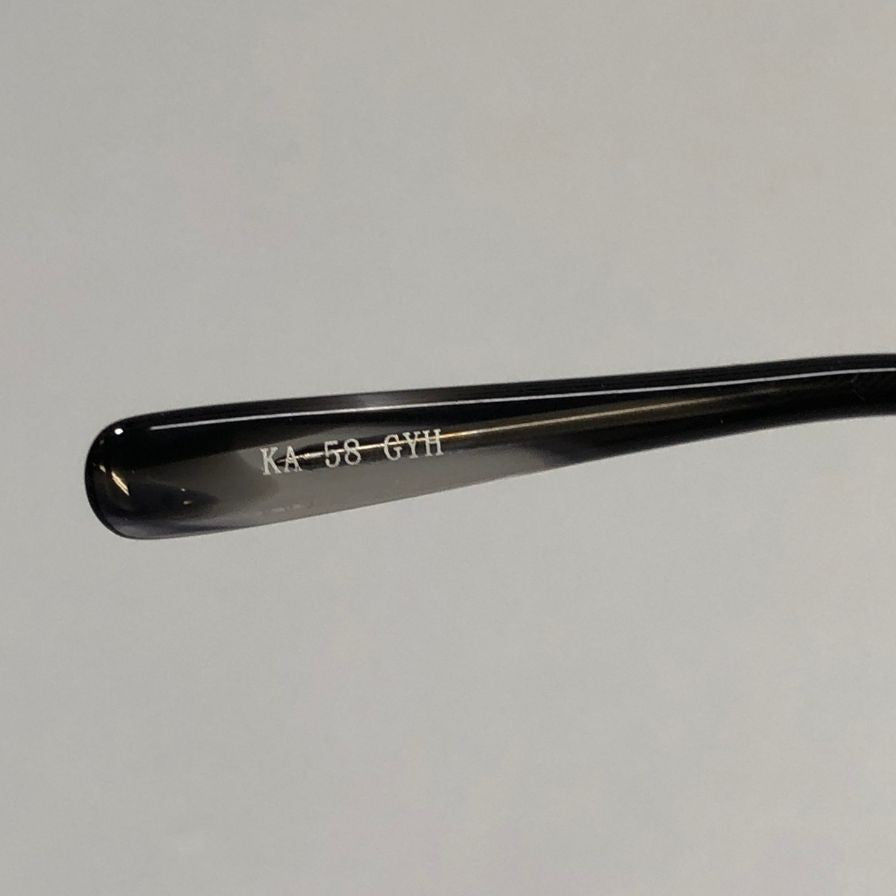 金子眼鏡  眼鏡 53□23-155 KA-58 ブラック  GYH KANEKO【AFI18-2】【中古】