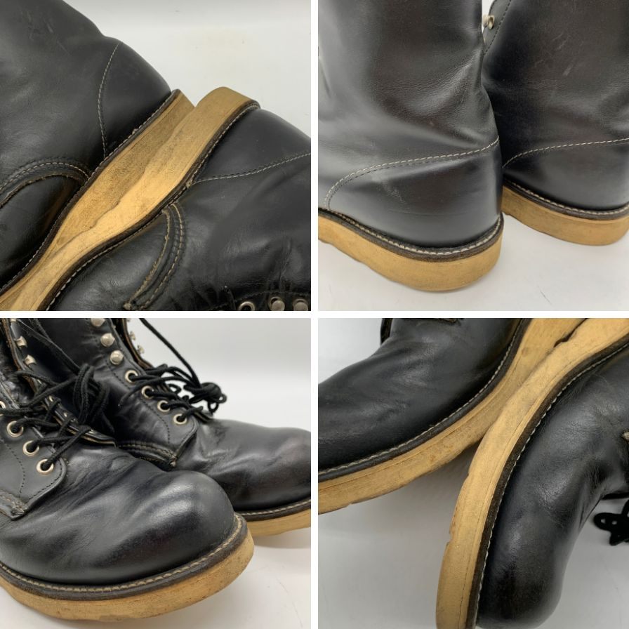 レッドウィング ブーツ 8165 アイリッシュセッター ブラック サイズUS9.5D メンズ REDWING 約27.5cm【YB5】