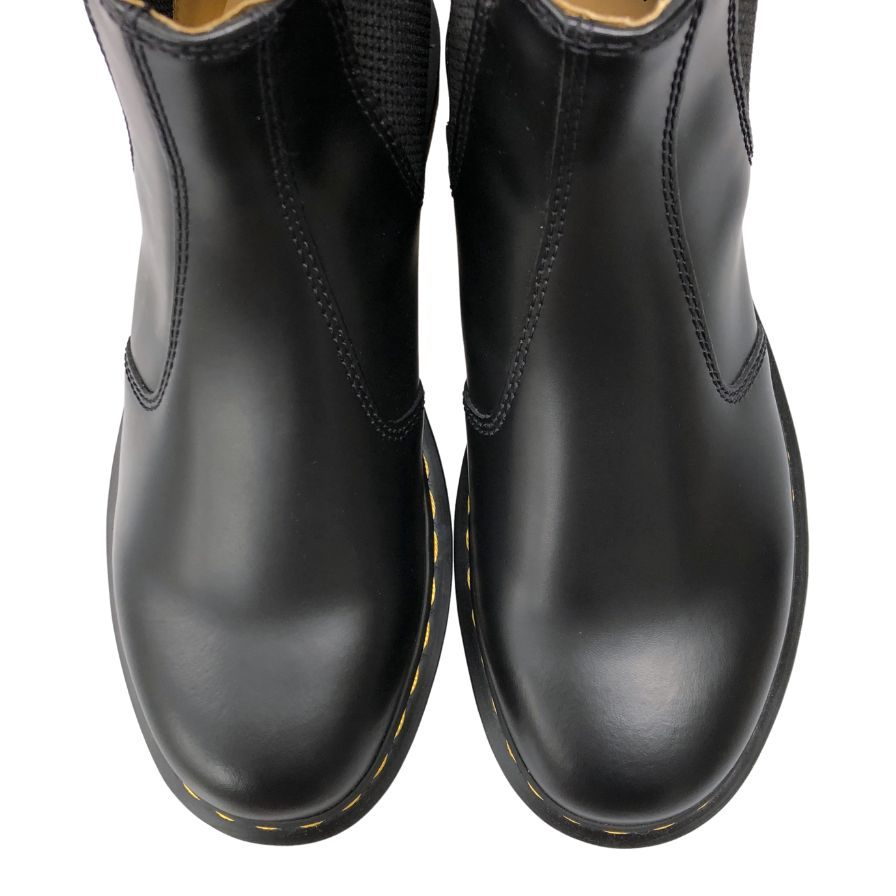 ドクターマーチン サイドゴアブーツ 2976 チェルシー レザー ブラック メンズ サイズUK7 Dr.MARTENS 約25.5cm【AFD2】