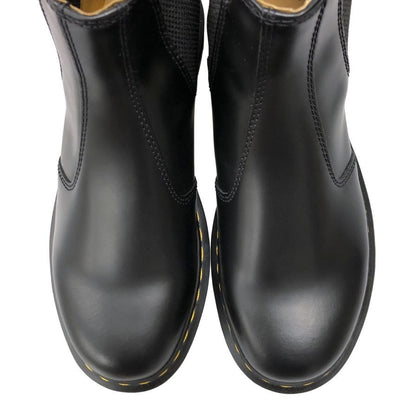 ドクターマーチン サイドゴアブーツ 2976 チェルシー レザー ブラック メンズ サイズUK7 Dr.MARTENS 約25.5cm【AFD2】