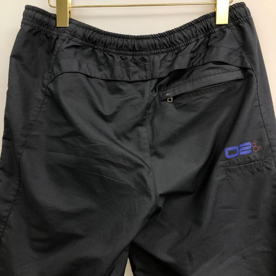 エフシー レアル ブリストル×ナイキ ストレートパンツ 裾ジップ ブラック メンズ サイズS F.C.R.B. F.C.Real Bristol×NIKE 【AFB9】