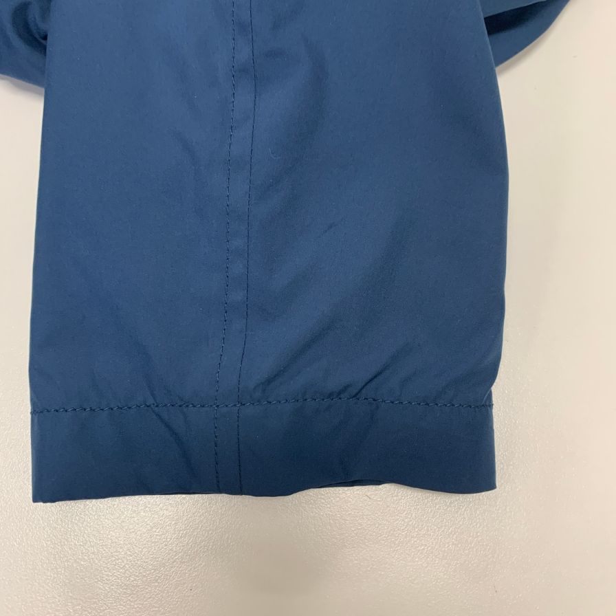 極美品◆ヘルノ フライトシリーズ ステンカラーコート ブルー メンズ サイズ50 HERNO 【AFB35】