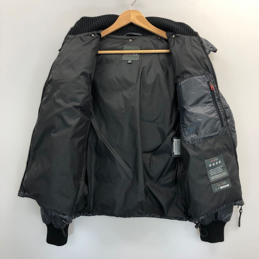 美品◆デュベティカ ダウンジャケット ポルーチェ ナイロン メンズ ネイビー サイズ44 DUVETICA 【AFA11】