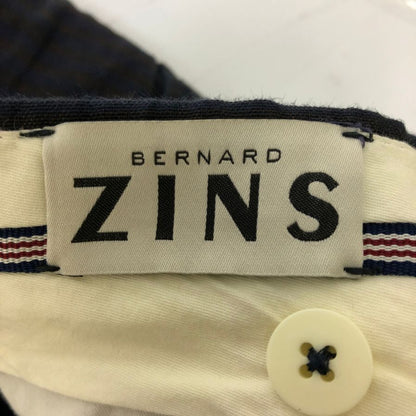 ベルナールザンス トラウザース ストライプ ブラウン ネイビー メンズ サイズ40 BERNARD ZINS【】