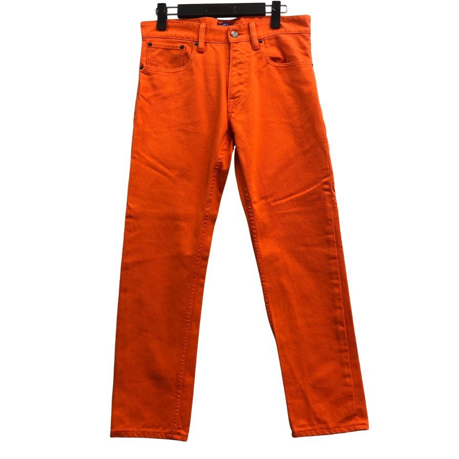 ラルフローレン デニムパンツ パープルレーベル レザータグ メンズ オレンジ  サイズ29/32 RALPH LAUREN 【AFB19】