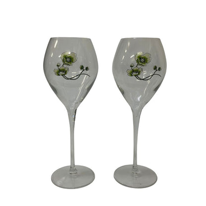 ペリエジュエ シャンパングラス 2客セット PERRIER JOUET【AFI28】【中古】