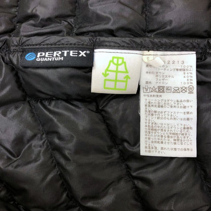 美品◆ノースフェイス ダウンジャケット NY82213 サンダー ラウンドネック ブラック サイズXL メンズ THE NORTH FACE 【AFA24】