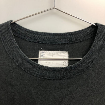 中古◆サカイ 半袖Tシャツ コットン ジャージー ブラック サイズ3 メンズ SCMｰ227 Sacai 【AFA24】