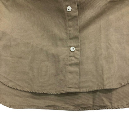 美品◆ギットマン ヴィンテージ 長袖シャツ ボタンダウン アメリカ製 コットン メンズ ベージュ サイズM GITMAN VINTAGE 【AFB9】