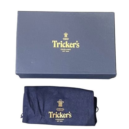 トリッカーズ カントリーブーツ 5634 ストウ レザー メンズ サイズUK6 バーガンディ Tricker´s STOW ブーツ 約24.0cm【LA】【中古】