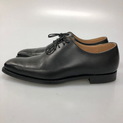 クロケット&ジョーンズ レザーシューズ ALEX プレーントゥ サイズ8 メンズ ブラック CROCKETT&JONES ビジネスシューズ 約26.5cm【LA】【中古】