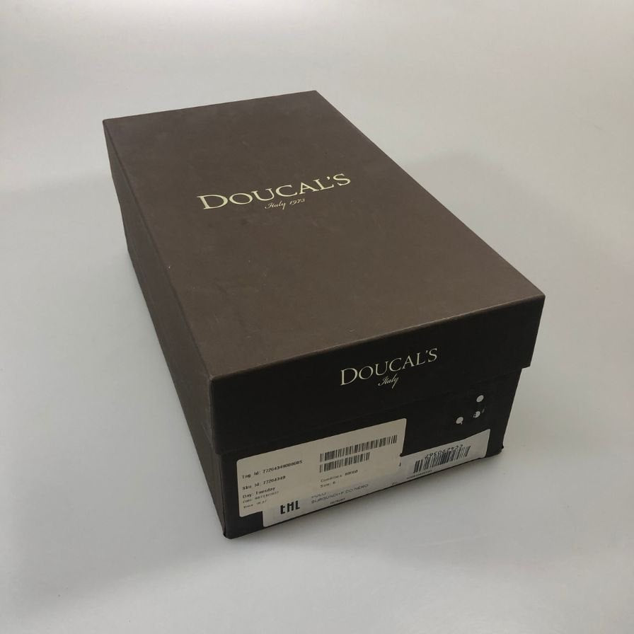 デュカルス ダブルモンク 2921 カーフ バーガンディ サイズ40  doucal's 約25.5cm【AFD15-2】
