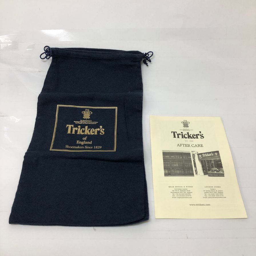 トリッカーズ L5679 アン ウイングチップ カーフ ブラック UK5 レディース Tricker's ANNE 約22.5cm【AFD1】