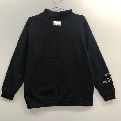 美品◆キャプテンズヘルムゴルフ 長袖Tシャツ モックネック ブラック サイズM メンズ Cph/Golf 【AFB27】