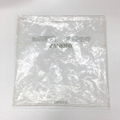 美品◆ザノーネ  クルーネック ニット ウール アイボリー サイズ46 メンズ ZANONE 【AFB7】