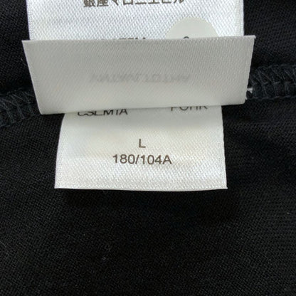 新品同様◆バーバリー 半袖Tシャツ ロゴ ELLISON PRT ブラック メンズ サイズL BURBERRY 【AFB46】