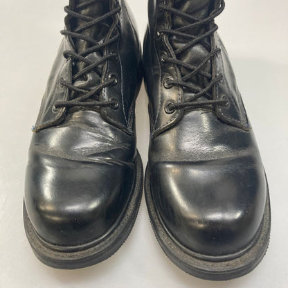 チペワ ブーツ レザー レースアップ サイズUS6.5 ブラック CHIPPEWA 約24.5cm【AFC42】