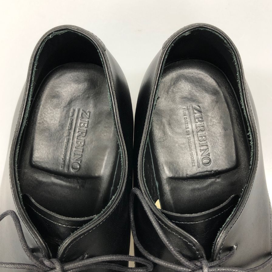 宮城興業 SQ-002 3アイレット Vフロント パターンオーダー アノネイレザー ブラック サイズ25.0cm メンズ miyagikogyo 約25.0cm【AFD12】