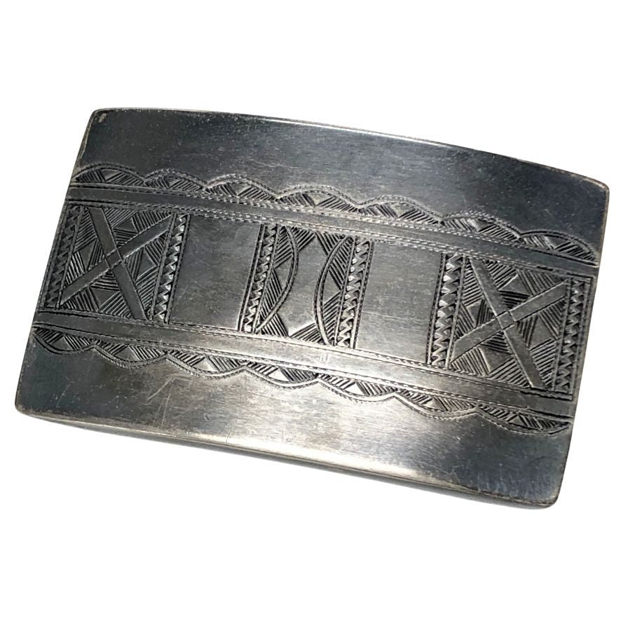 エルメス バックル ベルト トゥアレグ SV925 メンズ HERMES