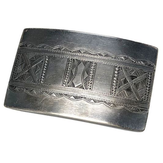 エルメス バックル ベルト トゥアレグ SV925 メンズ HERMES