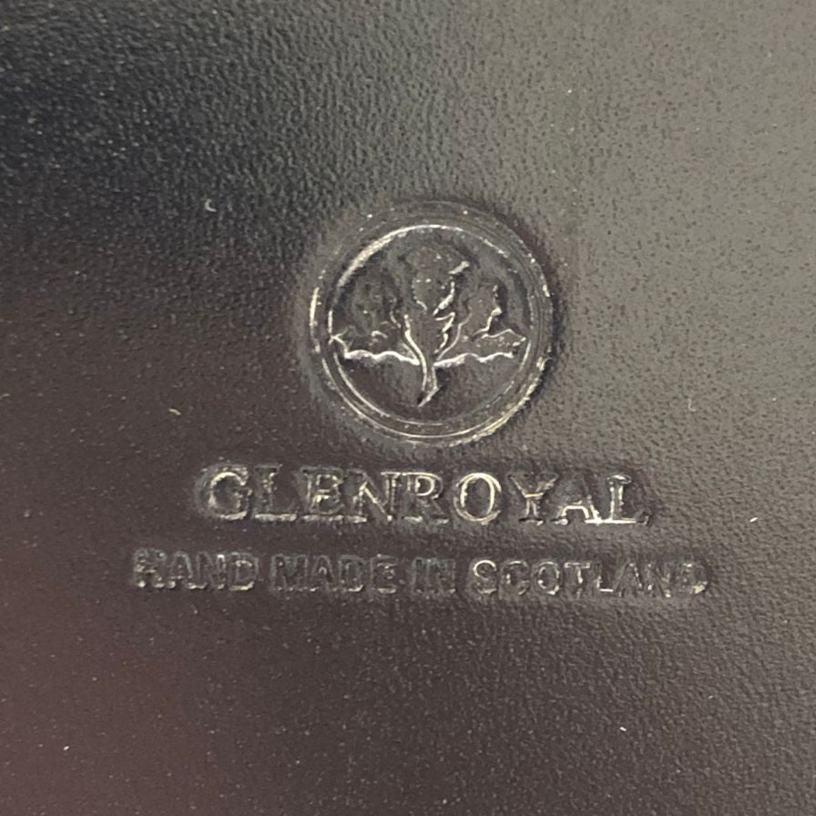 グレンロイヤル ショルダーバッグ サッチェル 9インチ ブライドルレザー ネイビー GLENROYAL SATCHEL BAG 9INCH【AFE9】