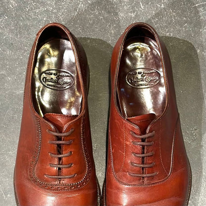 クロケット&ジョーンズ レザーシューズ アルバニー アデレード カーフ ブラウン メンズ サイズUK6D Crockett&Jones ビジネスシューズ 約24.5cm【LA】【中古】