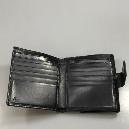 グッチ 二つ折り財布 GGキャンバス×レザー シェリーライン インターロッキングG 115080 レディース GUCCI【AFI27】