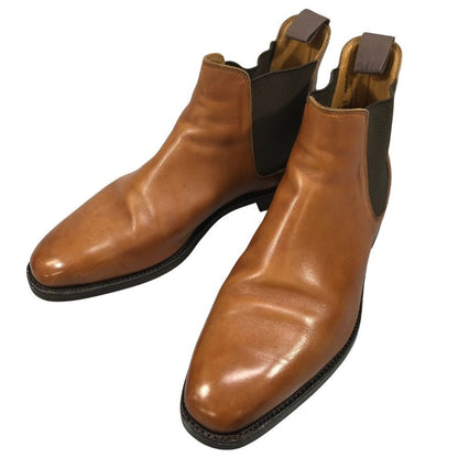 クロケット＆ジョーンズ チェルシー サイドゴアブーツ メンズ  ブラウン サイズUK6.5E  Crockett & Jones ブーツ 約26.0cm【LA】【中古】