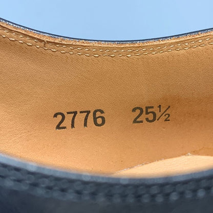 スコッチグレイン シャインオアレインⅣ 2776BL ストレートチップ メンズ ブラック サイズ25.5 SCOTCH GRAIN 約25.5cm【AFD7】