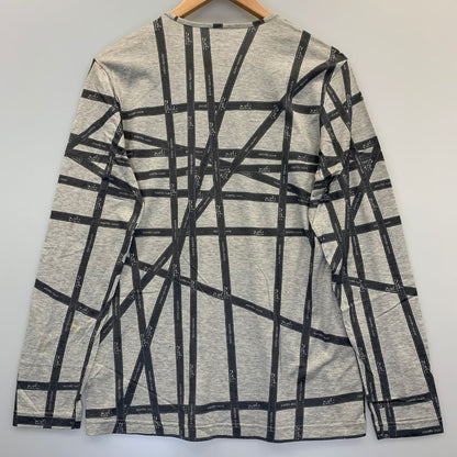 中古◆エルメス マルジェラ期 長袖Tシャツ ボルデュック グレー レディース サイズXL HERMES 【AFB6】