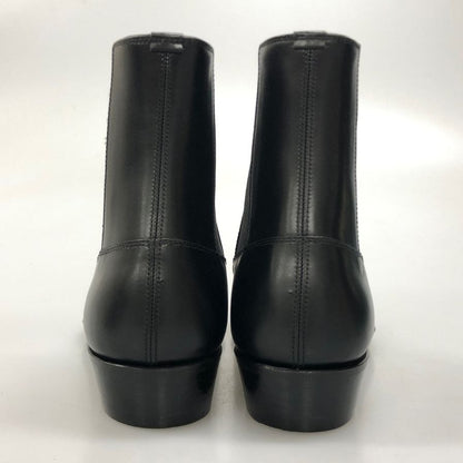 大塚製靴 M5-104 サイドゴア レザーブーツ ブラック サイズ25.5cm OTSUKA ブーツ 約25.5cm【LA】【中古】