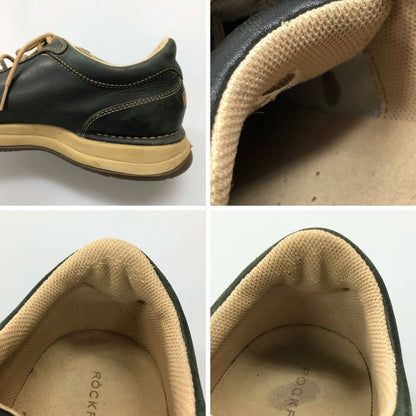 ロックポート レザースニーカー ブラックサイズUS8.5 メンズ ROCKPORT 約26.5cm【AFC40】