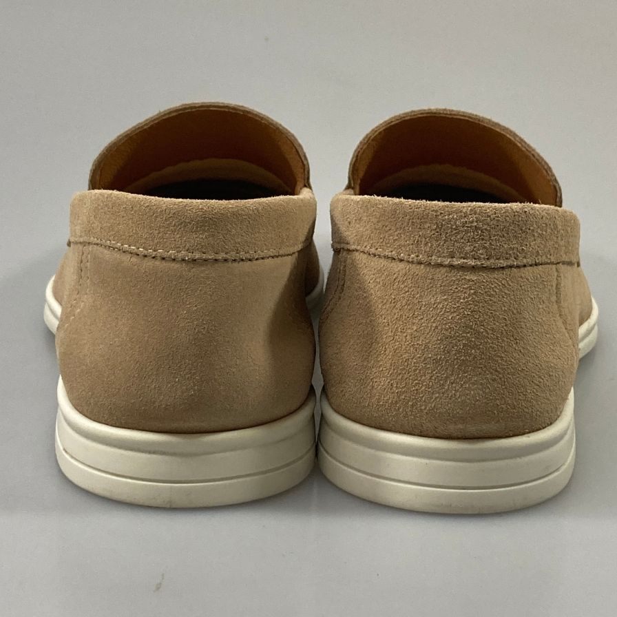 ブリッラ ペル イル グスト ビームス スエード スリッポン メンズ ベージュ サイズ40 Brilla per il gusto×BEAMS 約25.0cm【AFD13】