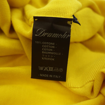 Like new ◆ DRUMOHR Knit Cotton Men's Size 56 Yellow DRUMOHR [AFB15] 