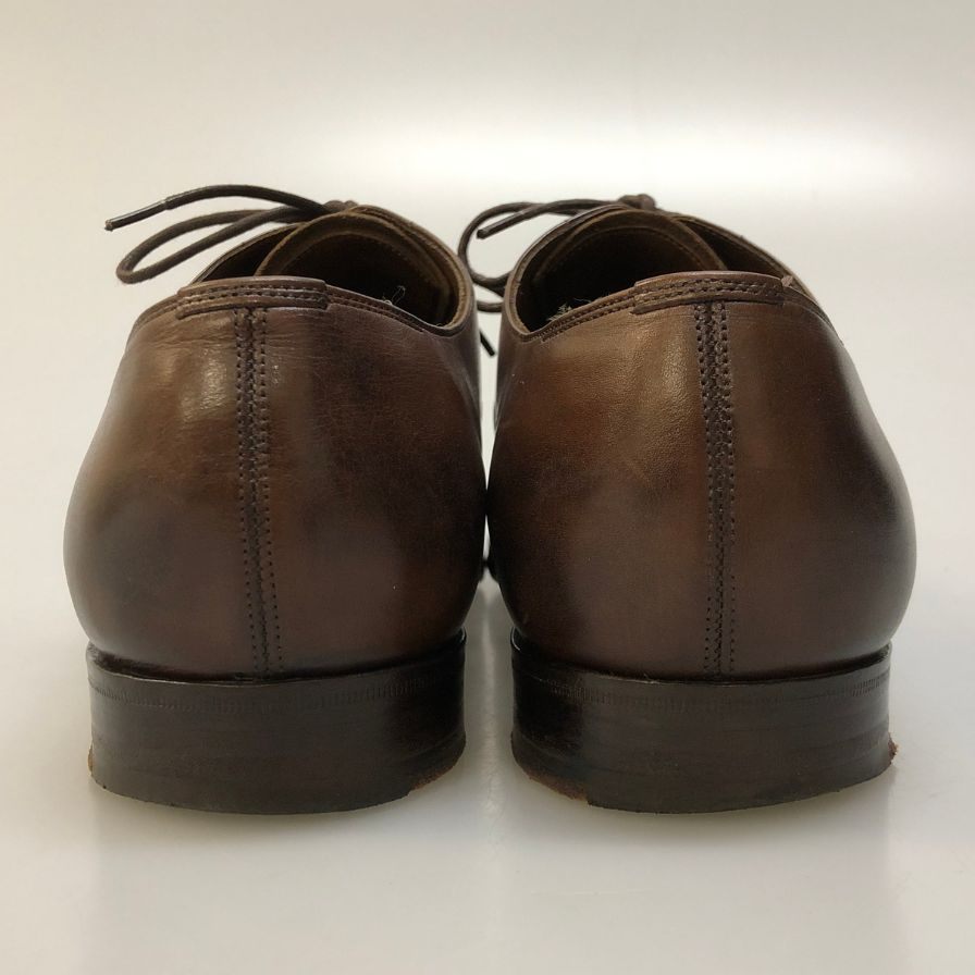 エドワードグリーン ストレートチップ ダークオーク 202ラスト サイズUK8.5E EDWARD GREEN ビジネスシューズ 約27.0cm【LA】【中古】