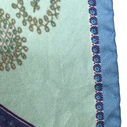 エトロ スカーフ ブルー系 マルチカラー ETRO【AFI12】