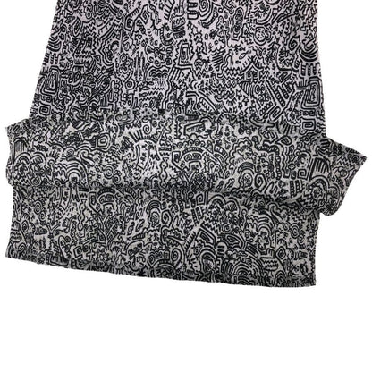 極美品◆プリーツプリーツ イッセイミヤケ ノースリーブワンピース 総柄 サイズ3 レディース PP91-FK342 PLEATS PLEASE ISSEY MIYAKE 【AFB39】