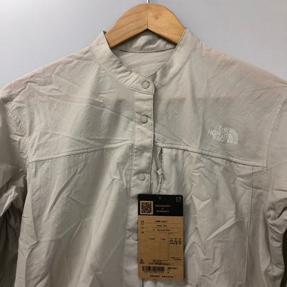 新品同様◆ザ ノース フェイス NRW12601 ハイカーズシャツ レディース フォッシルエイボリー サイズM THE NORTH FACE 【AFB32】