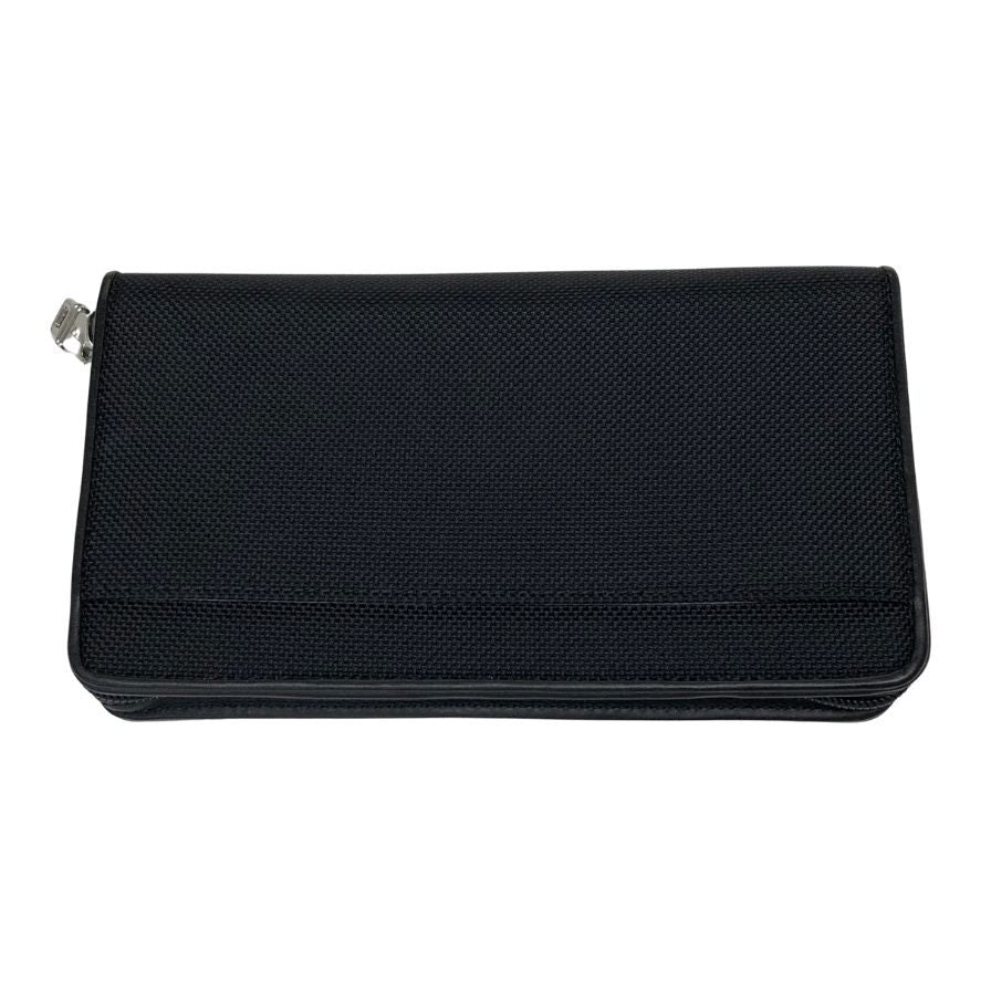 トゥミ 長財布 ラウンドファスナー ナイロン×レザー ブラック メンズ TUMI【AFI7】