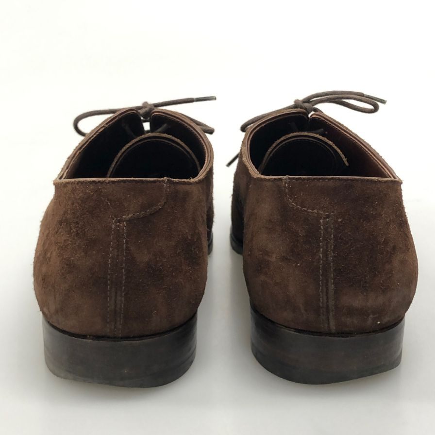 クロケット&ジョーンズ ベルグレイブ スウェード メンズ サイズ 8 ブラウン CROCKETT＆JONES 約26.5cm【AFC41】