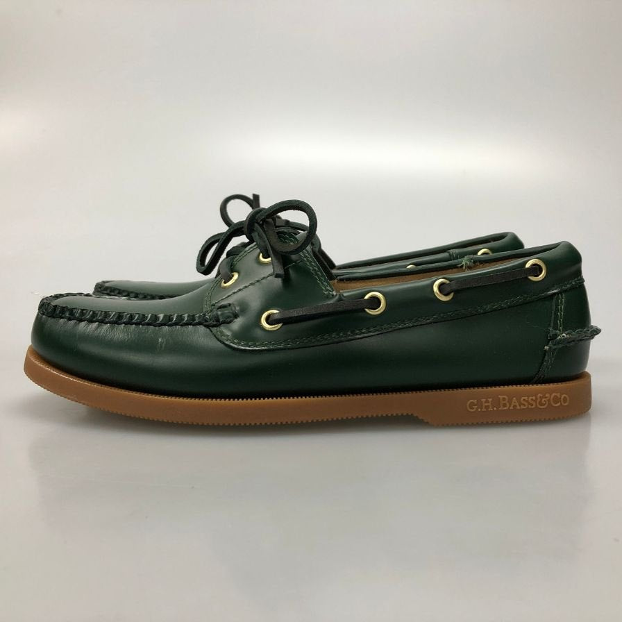 ジーエイチバス デッキシューズ JETTY 2 サイズ7 メンズ グリーン G.H.Bass&Co. 約25.5cm【AFD9】