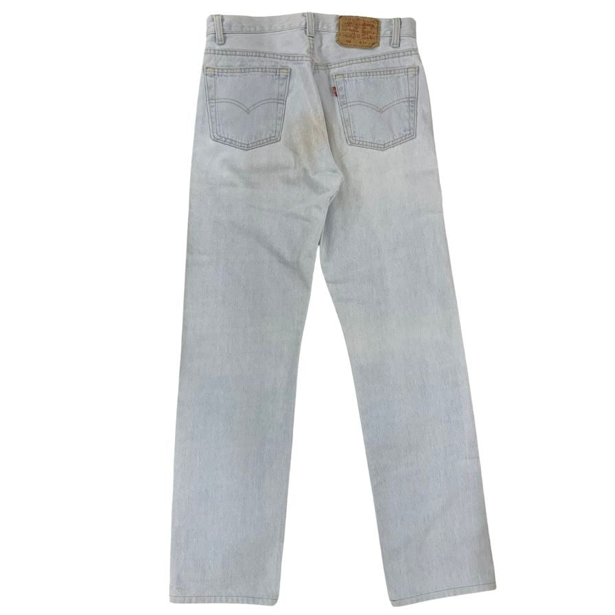 リーバイス デニムパンツ 501 90年代 USA製 ボタン裏501 インディゴ メンズ サイズ W30 L34 LEVI’S 【AFB34】