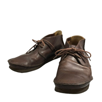 クラークス レザーシューズ チャッカブーツ ブラウン系 メンズ サイズUK8 G Clarks 約26.0cm【AFC47】