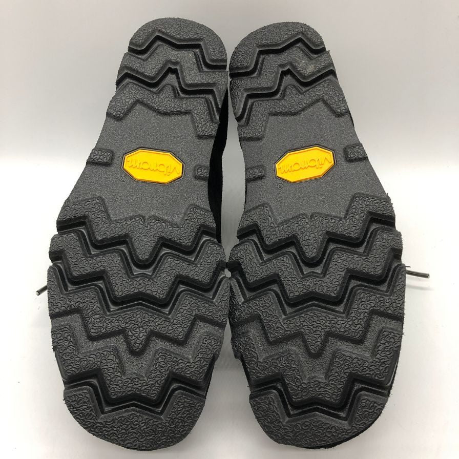 クラークス ワラビーブーツ モカシン スエード ゴアテックス メンズ ブラック サイズ25.5cm CLARKS 約25.5cm【AFD9】