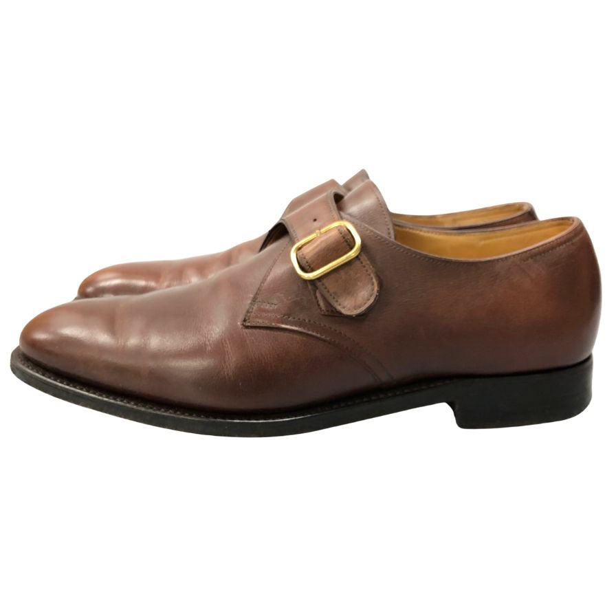 John Lobb Paris シングルモンク FOULD UK7 1/2 E John Lobb Paris シングルモンク FOULD UK7 1/2 E 靴