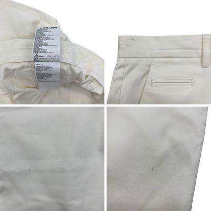 Used ◆ Maison Margiela Tapered Pants Button Fly Cotton Men's White Size 50 Maison Margiela [AFB9] 