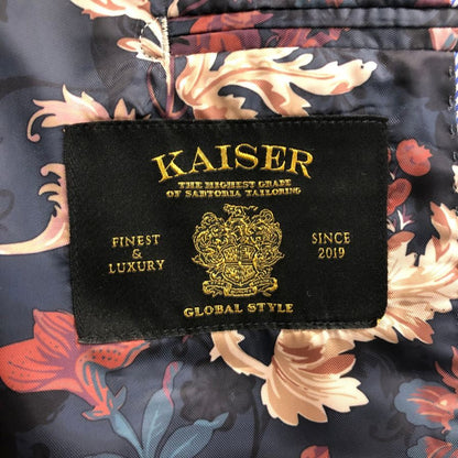 美品◆カイザー グローバルスタイル カノニコ オーダースーツ ジャケット テーラード ベージュ サイズ不明 メンズ KAISER GLOBALSTYLE 【AFB27】